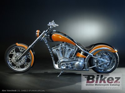 2010 West Coast Choppers El Diablo Sturgis Special photo